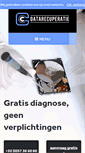 Mobile Screenshot of datarecuperatie.be